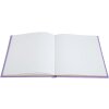 Exacompta Libro de visitas 140 páginas Ciruela Violeta 21x19cm Puntos dorados