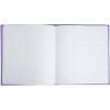 Exacompta Libro de visitas 140 páginas Ciruela Violeta 21x19cm Puntos dorados