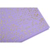 Exacompta Libro de visitas 140 páginas Ciruela Violeta 21x19cm Puntos dorados