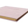 Exacompta libro de visitas 388E 140 páginas borde dorado Skandi Nude 21x19 cm