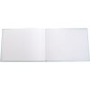 Exacompta álbum de fotos bebé 30 páginas blanco 28,5x22 cm verde pastel formato apaisado
