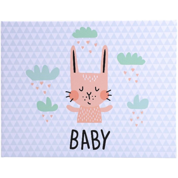 Exacompta 11231E Libro de fotos motivo animal bebé 30 páginas blanco 28,5x22 cm