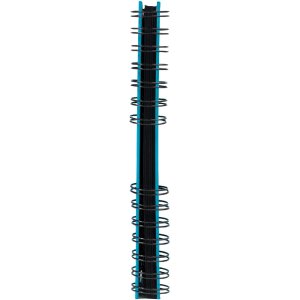 Álbum de fotos en espiral Exacompta MILANO Azul 32x22 cm 50 páginas negras 250 g/m².