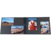 Álbum de fotos en espiral Exacompta MILANO Azul 32x22 cm 50 páginas negras 250 g/m².