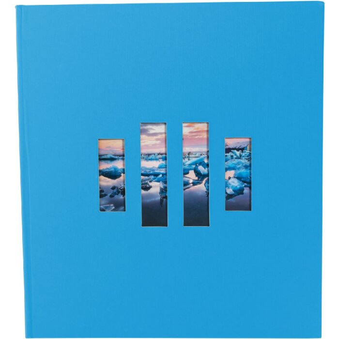Exacompta álbum de fotos MILANO 29x32 cm 60 páginas azul