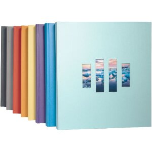 Exacompta álbum de fotos MILANO 29x32 cm 60 páginas azul