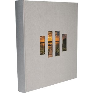 Exacompta álbum de fotos MILANO gris 29x32 cm 60...