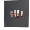 Exacompta álbum de fotos MILANO 29x32 cm, 60 páginas negras - negro