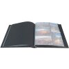 Exacompta álbum de fotos MILANO 29x32 cm, 60 páginas negras - negro