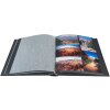 Exacompta álbum de fotos MILANO 29x32 cm, 60 páginas negras - negro