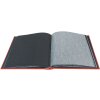 Exacompta álbum de fotos MILANO 29x32 cm 60 páginas negro rojo