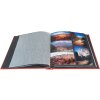 Exacompta álbum de fotos MILANO 29x32 cm 60 páginas negro rojo