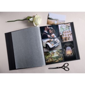 Exacompta 16078E Álbum de fotos 60 páginas negro 29x32 cm