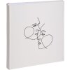 Álbum de fotos Exacompta 60 páginas 29x32cm polipiel marfil gofrado
