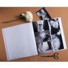 Álbum de fotos Exacompta 60 páginas 29x32cm polipiel marfil gofrado