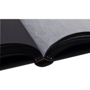 Exacompta 16095E Álbum de fotos Néo Déco Negro 29x32 cm 60 páginas negras