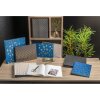 Exacompta 16095E Álbum de fotos Néo Déco Negro 29x32 cm 60 páginas negras