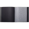 Exacompta 16095E Álbum de fotos Néo Déco Negro 29x32 cm 60 páginas negras