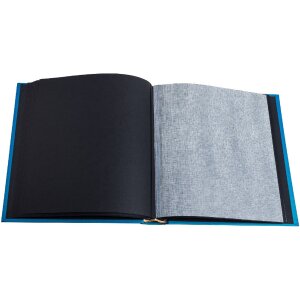 Exacompta 16096E Álbum de fotos 60 páginas negro Néo Déco Azul
