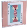 Exacompta 16115E Álbum de fotos 30 páginas rosa/azul fantasía naipe