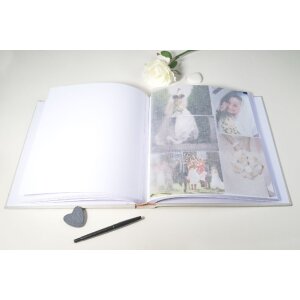 Exacompta álbum de fotos 60 páginas blanco 29x32cm motivo idilio campestre