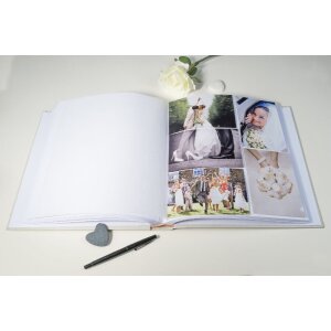 Exacompta álbum de fotos 60 páginas blanco 29x32cm motivo idilio campestre