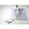 Exacompta álbum de fotos 60 páginas blanco 29x32cm motivo idilio campestre