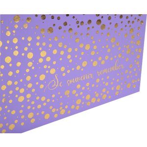 Álbum de fotos Exacompta Ciruela Violeta 60 páginas 29x32cm para 300 fotos 10x15 cm