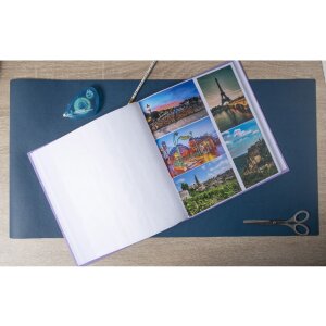 Álbum de fotos Exacompta Ciruela Violeta 60 páginas 29x32cm para 300 fotos 10x15 cm