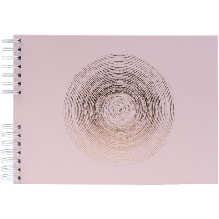 Exacompta 16166E Álbum espiral 50 páginas Blanco 32x22 cm Elipse Rosa