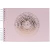 Exacompta 16166E Álbum espiral 50 páginas Blanco 32x22 cm Elipse Rosa