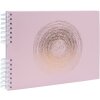 Exacompta 16166E Álbum espiral 50 páginas Blanco 32x22 cm Elipse Rosa