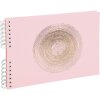 Exacompta 16166E Álbum espiral 50 páginas Blanco 32x22 cm Elipse Rosa
