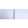 Exacompta 16168E Álbum espiral 50 páginas blanco 32x22 cm Elipse gris
