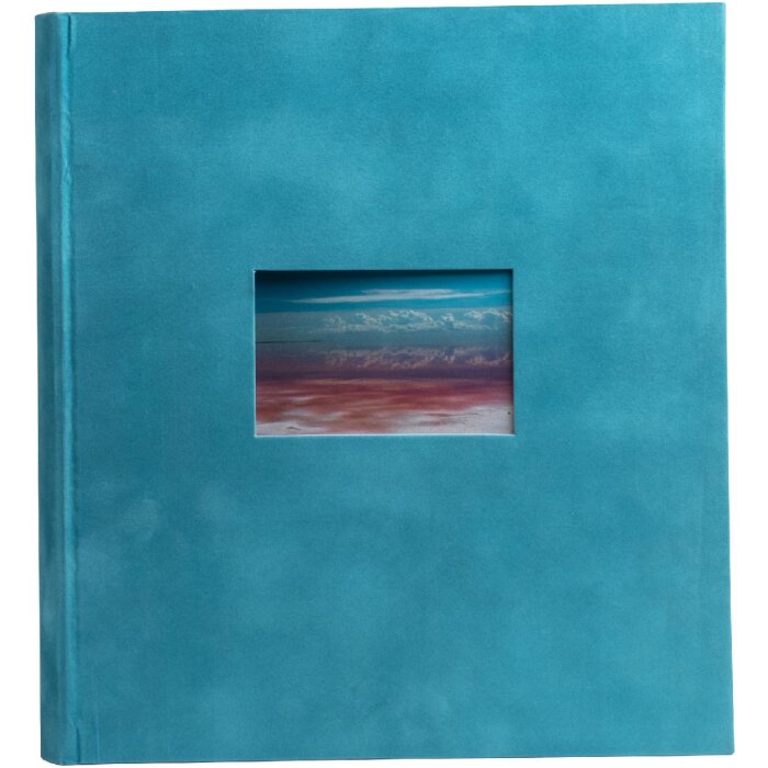 Exacompta 16178E Álbum de fotos 60 páginas blancas 29x32 cm Skandi turquesa