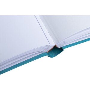 Exacompta 16178E Álbum de fotos 60 páginas blancas 29x32 cm Skandi turquesa