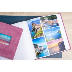 Exacompta 16179E Álbum de fotos 60 páginas blancas Skandi Design rosa antiguo