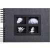 Exacompta 16241E Álbum espiral 50 páginas negro Pasión 32x22 cm Negro
