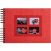 Exacompta 16245E Álbum espiral 50 páginas negro Pasión 32x22 cm rojo