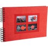 Exacompta 16245E Álbum espiral 50 páginas negro Pasión 32x22 cm rojo