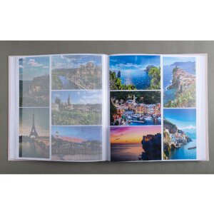 Exacompta 16264E Álbum de fotos 60 páginas blanco 29x32cm Ellipse Rosa