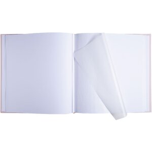 Exacompta 16264E Álbum de fotos 60 páginas blanco 29x32cm Ellipse Rosa