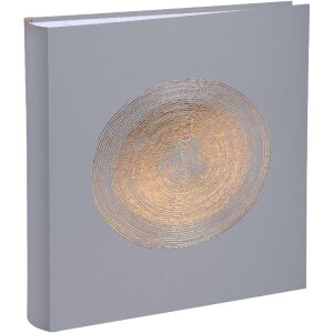 Exacompta Álbum de Fotos Ellipse Gris 60 páginas blanco 29x32cm