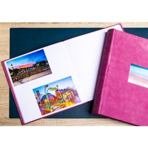Exacompta 16359E Álbum de fotos 30 páginas blancas Skandi rosa antiguo