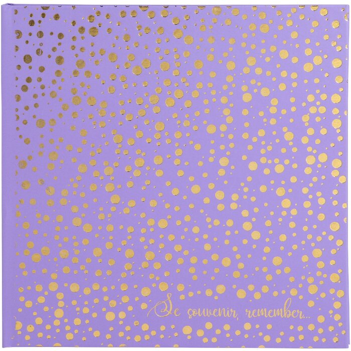 Exacompta 16393E Álbum de fotos 30 páginas blanco 25x25cm Ciruela Violeta