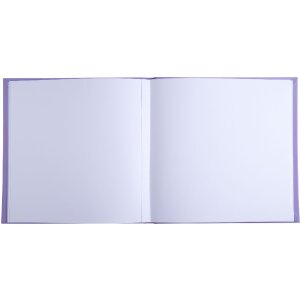 Exacompta 16393E Álbum de fotos 30 páginas blanco 25x25cm Ciruela Violeta