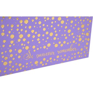 Exacompta 16393E Álbum de fotos 30 páginas blanco 25x25cm Ciruela Violeta