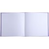 Exacompta 16393E Álbum de fotos 30 páginas blanco 25x25cm Ciruela Violeta