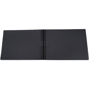 Exacompta 16452E Álbum espiral 50 páginas negro 32x22cm LIFE Azul