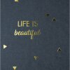 Exacompta 16452E Álbum espiral 50 páginas negro 32x22cm LIFE Azul
